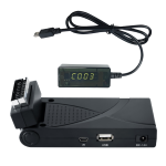  DECODER SCART DVB-T2 HEVC 10 HD SCART/HDMI USB LAN