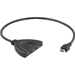 SWITCH HDMI 3 IN HD TV 4K X 2K  30HZ COMPATTO