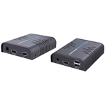 ESTENSORE DI SEGNALE HDMI SU CAVO ETHERNET LONG DISTANCE 120M KVM USB