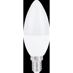 LED OLIVA 8W E14 3000K 750LM ALU+PC/OPAL