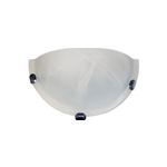 PLAFONIERA ALABASTRO MEZZALUNA 30CM