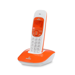 TEL.CORDLESS Brondi Arancione, Bianco