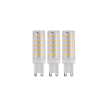 KIT 3  LED SMD BISPINA G9 6W LUCE FREDDA