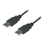 CAVO USB 2.0 SPINA A/SPINA A 1.8 T. NERO