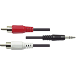 CAVO AUDIO 2 RCA/1 3,5 ST