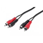 Cavo 2 RCA m + 2 RCA m - L. 2,5 mt 