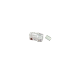 Spina modulare 8p8c(rj45) con inserto per fili rigidi o trefoli