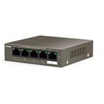 TEF1105P-4-38W 5P. 10/100 DESK SWITCH 4-PORT POE 3
