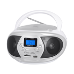 STEREO PORTATILE BOOMBOX BLUETOOTH CD MP3 USB SD CMP 548 BT BIANCO