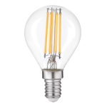 LAMP. LED FILAMENT MINI GOCCIA OPALE E14 5W LUCE CALDA 2700°K DIMMERAB