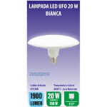 LAMPADA LED TIPO UFO 20W 4000K BIANCO MED