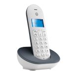 TELEF CORDLESS MOTOROLA-T101 GRIG/BIANCO 