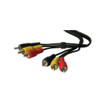 CAVO 3+3 RCA 1,5 MT