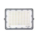 FARO LED SOLARE DA ESTERNO 4K 2000LM C/PANNELLO 100W