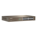 SWITCH 16 PORTE GIGABIT DESK/RACK  1U