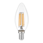 LAMP. LED FILAMENT OLIVA E14 5W LUCE NATURALE 4000°K DIMMERABILE