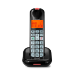 Cordless con tasti grandi Nero C/VIVAVOCE