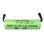 BAT.RIC. NI-MH AA 2400MAH+T