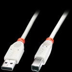 CAVO USB2.0 TIPO A/B GRIGIO 2M