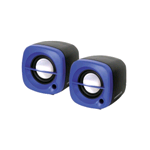 MINI SPEAKER 2.0 USB BLU OMEGA