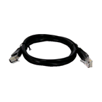 CAVO PATCH DI RETE RJ45 CAT5E NERO 0.5MT.