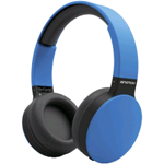 CUFFIA BLUETOOTH PLASTICA AZZURRA ISNATCH