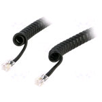 CAVETTO TEL.SPIR.PLUG+PLUG 2MT