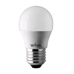 LED A SFERA E27 6W 3000K