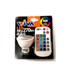 LED SPOT GU10SATIN 5WRGB+W WHT