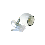 FARETTO SINGOLO LED C.PINZA BIANCO